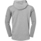 uhlsport Essential Pro Kapuzenjacke dark grau melange S