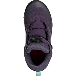 adidas TERREX Winter Boa Rain.Rdy Mid-Top Wanderschuhe Kinder JS2970 - aurora plum/matte silver/core black 29