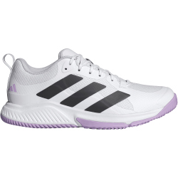 adidas Court Team Bounce 2.0 Handballschuhe Damen JP9767 - cloud white/core black/powder plum 40