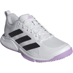 adidas Court Team Bounce 2.0 Handballschuhe Damen JP9767 - cloud white/core black/powder plum 40