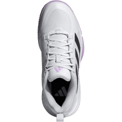 adidas Court Team Bounce 2.0 Handballschuhe Damen JP9767 - cloud white/core black/powder plum 40
