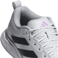 adidas Court Team Bounce 2.0 Handballschuhe Damen JP9767 - cloud white/core black/powder plum 40
