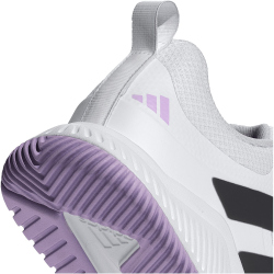 adidas Court Team Bounce 2.0 Handballschuhe Damen JP9767 - cloud white/core black/powder plum 40