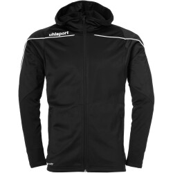 uhlsport Stream 22 Track Hood Jacke schwarz/weiß XL