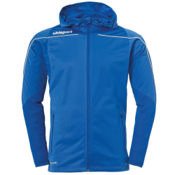 uhlsport Stream 22 Track Hood Jacke azurblau/wei&szlig; XXL