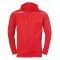 uhlsport Stream 22 Track Hood Jacke rot/weiß XL