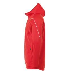 uhlsport Stream 22 Track Hood Jacke rot/weiß XXL