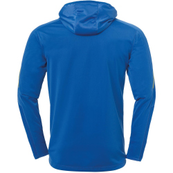 uhlsport Stream 22 Track Hood Jacke azurblau/limonengelb XL