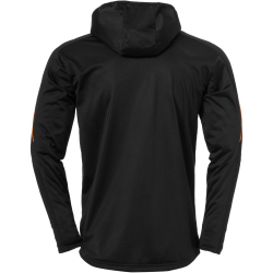 uhlsport Stream 22 Track Hood Jacke schwarz/fluo orange S