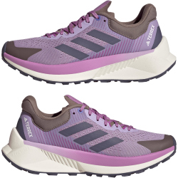 adidas TERREX Soulstride Flow Trailrunning-Laufschuhe Damen JR7067 - powder plum/preloved violet/preloved purple 39 1/3