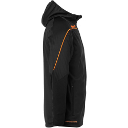 uhlsport Stream 22 Track Hood Jacke schwarz/fluo orange XXL
