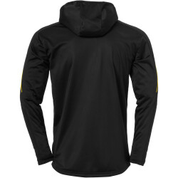 uhlsport Stream 22 Track Hood Jacke schwarz/limonengelb S
