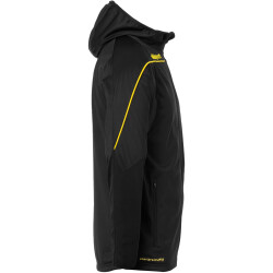 uhlsport Stream 22 Track Hood Jacke schwarz/limonengelb S