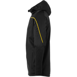 uhlsport Stream 22 Track Hood Jacke schwarz/limonengelb XL