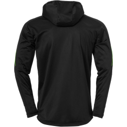 uhlsport Stream 22 Track Hood Jacke schwarz/fluo gr&uuml;n XXL