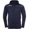 uhlsport Stream 22 Track Hood Jacke marine/wei&szlig; 164