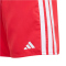 adidas 3-Streifen Badeshorts Jungen JX5038 - pure ruby/white 140