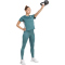 adidas Essentials 3-Streifen Workout Trainingsshirt Damen JY2134 - preloved teal S
