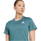 adidas Essentials 3-Streifen Workout Trainingsshirt Damen JY2134 - preloved teal S