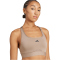 adidas Powerreact Training Sport-BH Damen JV7023 - chalky brown S