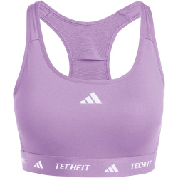 adidas TECHFIT Sport-BH Damen JW7243 - powder plum S