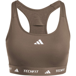 adidas TECHFIT Sport-BH Damen JV9755 - earth strata XS