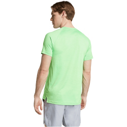 adidas Gym+ Trainingsshirt Herren JW7281 - lime burst mel. XXL