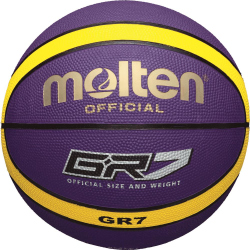 molten Basketball Indoor/Outdoor BGR7-VY lila Gr. 7