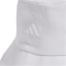 adidas 3-Streifen Fischerhut JC6420 - white/black 56 - 58 cm