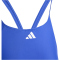 adidas 3-Streifen Badeanzug Mädchen JX5644 - semi lucid blue/white 110