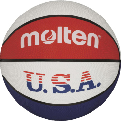 molten Basketball Indoor/Outdoor BC6R-USA weiß Gr. 6