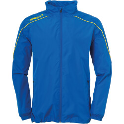 uhlsport Stream 22 Allwetterjacke azurblau/limonengelb S
