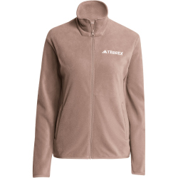 adidas TERREX Multi Essentials Fleecejacke Damen JM3112 - Trace brown M