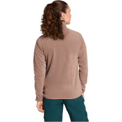 adidas TERREX Multi Essentials Fleece 1/2-Zip Sweatshirt Damen JM3119 - Trace brown XL