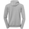uhlsport Essential Hood Jacke dark grau melange S