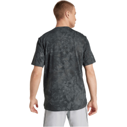 adidas Power Graphic Trainingsshirt Herren JX6284 - grey/grey six/black M
