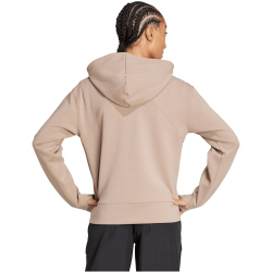 adidas Designed For Training Sweatjacke Damen JX7311 - chalky brown XS