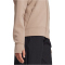adidas Designed For Training Sweatjacke Damen JX7311 - chalky brown XS