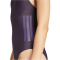 adidas 3-Streifen C-Back Badeanzug Damen JZ5509 - aurora black/aurora plum 30