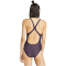 adidas 3-Streifen C-Back Badeanzug Damen JZ5509 - aurora black/aurora plum 30
