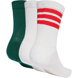 3er Pack adidas Logo Socken JW3643 - white/white/powder plum 37-39