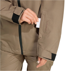 adidas TERREX Xperior Hybrid Primeknit Climaproof+ Skijacke Damen JM3046 - earth strata XS