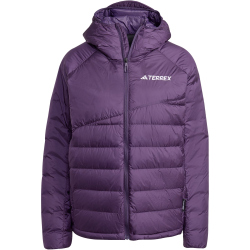 adidas TERREX Xperior Climawarm+ Daunenjacke mit Kapuze Damen JL5582 - aurora plum M