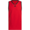 adidas Crazy Lite Basketballtrikot Herren JX6387 - team power red 2/black L