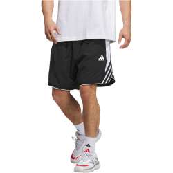 adidas Crazy Lite Basketballshorts Herren JX6381 - black/white/black S/7"