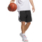 adidas Crazy Lite Basketballshorts Herren JX6381 - black/white/black S/7"