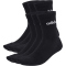 6er Pack adidas Performance Linear Cushioned Crew Socken JL6094 - black/white 31-33
