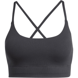 adidas All Me Rib Low Support Sport-BH Damen JL5541 - black XXS