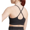 adidas All Me Rib Low Support Sport-BH Damen JL5541 - black XXS