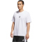 adidas Basketball Graphic Trainingsshirt Herren JX0084 - white/black S